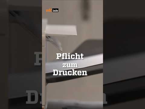 8 Stunden drucken: So "digital" ist BAföG #zdfinfo #deutschland #bürokratie