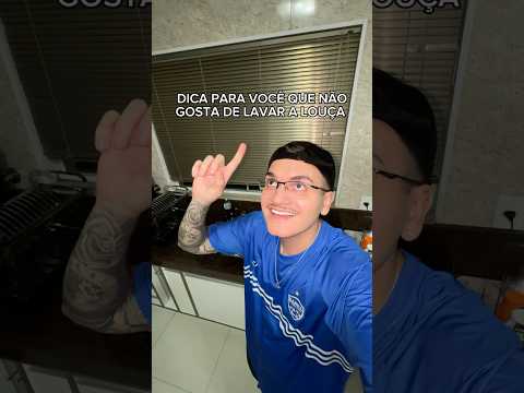 dica para você que não gosta de lavar a louça