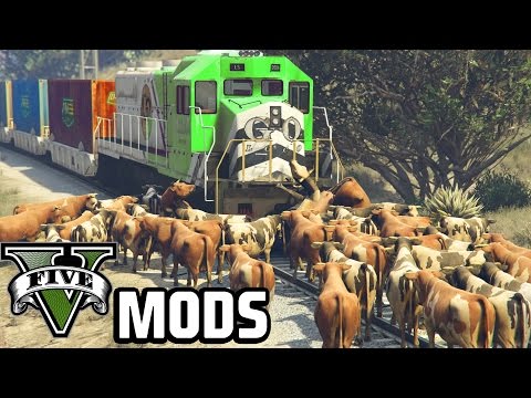 Crazy Cows and Deadly Birds! - GTA 5 PC Mods (Animal Mods) - UCw1SQ6QRRtfAhrN_cjkrOgA