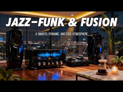 Jazz-Funk and Fusion-Cruising the Midnight Expressway Under City Glow #music  #jazzguitar #funkyjazz