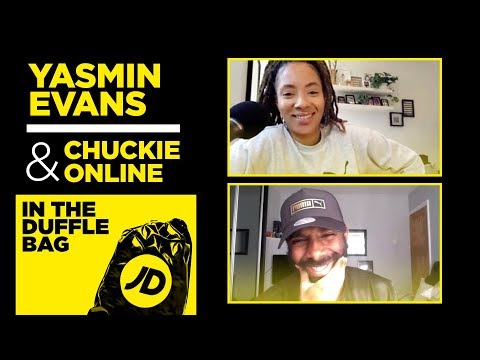 jdsports.co.uk & JD Sports Voucher Code video: YASMIN EVANS & CHUCKIE ONLINE | "I WAS SO SCARED TO SAY I WAS AN ACTOR" | JD IN THE DUFFLE BAG