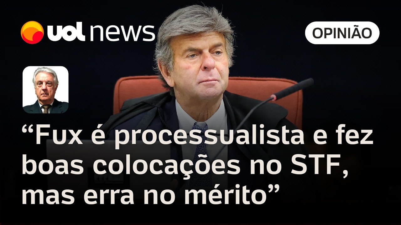Fux fez boas colocações no STF mas erra ao dizer que não há organização criminosa | Maierovitch