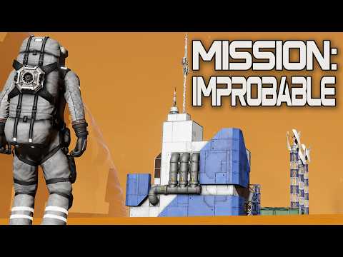 Temu Trade Station | Mission: Improbable, Space Engineers Martian Survival