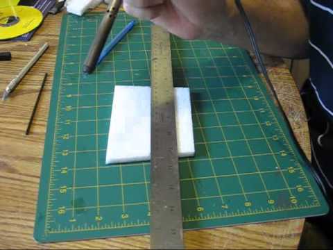 Cutting a groove with a Soldering iron. - UCtw-AVI0_PsFqFDtWwIrrPA