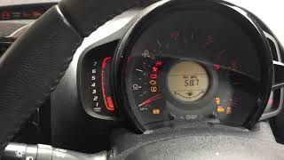 Reset TPMS spia pneumatici Peugeot 108