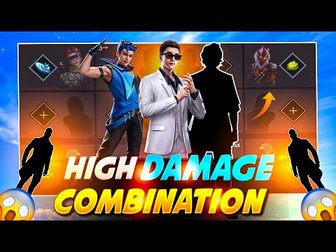BR RANK HIGH DAMAGE COMBO | br rank best character combination | best character skill for br rank