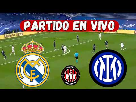 REAL MADRID <strong>VS</strong> <strong>INTER</strong> EN DIRECTO ⚽️ CHAMPIONS LEAGUE 🔥 FECHA 1 [ FUTBOL HOY ]