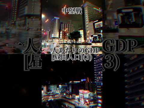 【#都市對決】北陸中核市vs九州中核市 #地理系 #強さ比べ