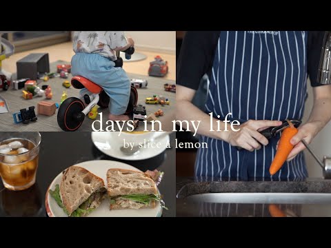 自分のために作るお昼ごはん/新しい食器/2児ママ/料理vlog