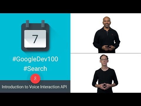 Introduction to Voice Interaction API (100 Days of Google Dev) - UC_x5XG1OV2P6uZZ5FSM9Ttw