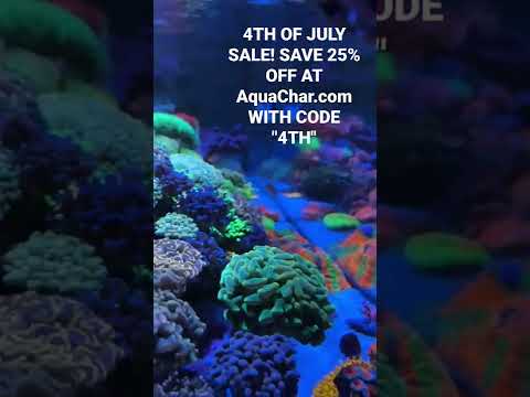4TH OF JULY SALE! SAVE 25% OFF AT www.AquaChar.com 