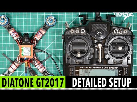 Diatone GT2 2017 setup with FrSky XSR SBUS and Taranis - part 2 - UCmU_BEmr7Nq_H_l9XxUglGw