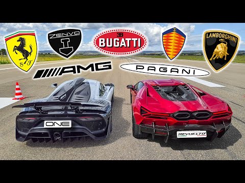 Ultimate Hypercar Drag Races: Supercar Owners Circle Event Highlights