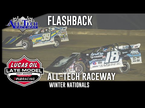 Lucas Oil Late Model Dirt Series | #WinterNationals - Night 2 | All-Tech Raceway - dirt track racing video image