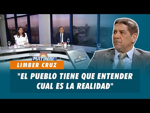 Limber Cruz "El pueblo tiene que entender cual es la realidad" | Matinal