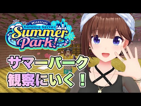 【Minecraft】サマーパーク見てみよう！！【ホロライブ/ときのそら】
