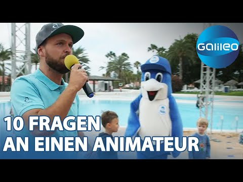 Hat er wirklich immer gute Laune? 10 Fragen an einen Animateur | Galileo | ProSieben