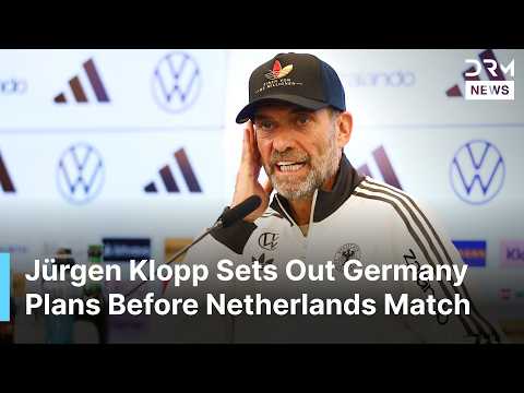 Germany's Head Coach Jürgen Klopp Speaks Ahead of Germany Debut Against Netherlands | AC1N