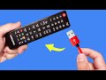 Take a Common USB Cable and Fix All Remote Controls in Your Home! How to Repair TV Remote Control!