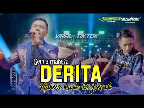 COVER FARIS KENDANG👹 LAGU DERITA GERRY MAHESA BIKIN MERINDING mahesa music