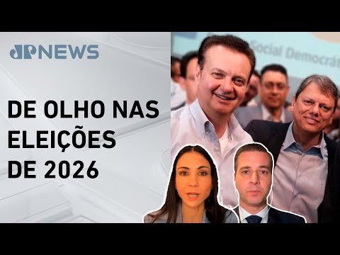 Kassab diz que Tarcísio de Freitas não deveria concorrer à presidência; Amanda e Beraldo analisam