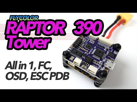 FlyColor Raptor 390 - ALL in ONE FC, ESC, OSD, and PDB Revealed - UCwojJxGQ0SNeVV09mKlnonA