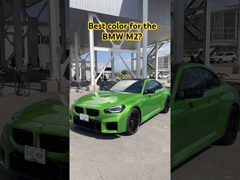 2025 BMW M2 in Java Green - Best color?