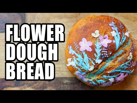 DIY FLOWER DOUGH BREAD - Man Vs Corinne