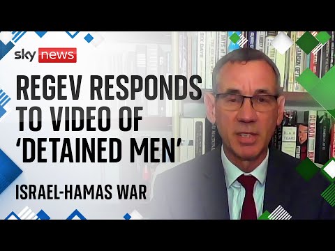 Adviser to Benjamin Netanyahu responds to video appearing to show detained Palestinian men