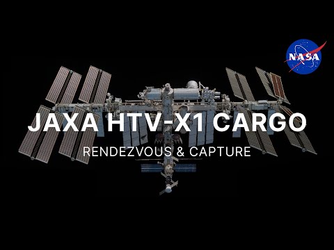JAXA HTV-X1 Cargo Rendezvous and Capture
