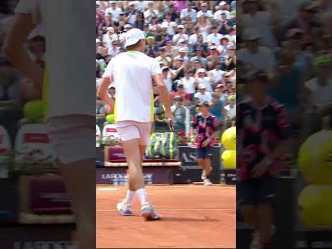 Tasty Backspin Volley From Muller Against Rublev 😮‍💨