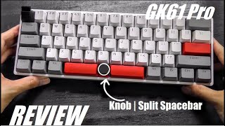 Vido-Test : REVIEW: Skyloong GK61 Pro Mechanical Keyboard - Split Spacebar & Knob Controls?!