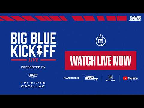 <strong>LIVE</strong>: Big Blue Kickoff <strong>Live</strong> 10/14 | <strong>New</strong> York Giants