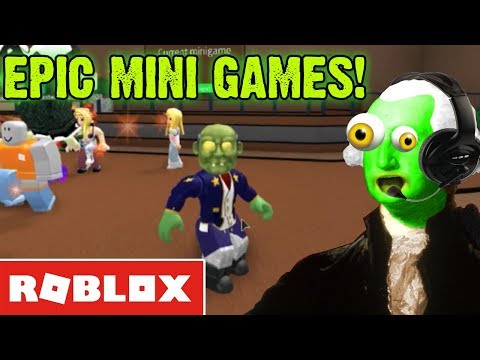 ROBLOX EPIC MINI GAMES 💥 Zombie George Washington!