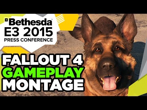 Fallout 4 - Bear Launcher, Jet Packs and Air Strikes Montage! - E3 2015 Bethesda Press Conference - UCbu2SsF-Or3Rsn3NxqODImw