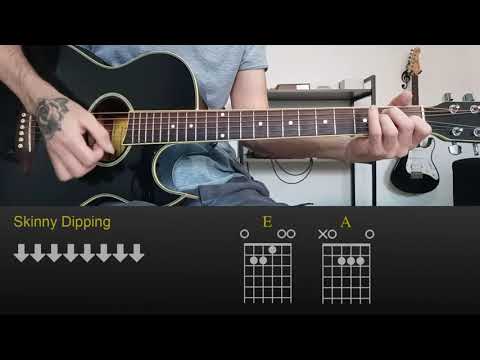 Sabrina Carpenter - Skinny Dipping | Easy Guitar Lesson Tutorial with Chords/Tabs and Rhythm