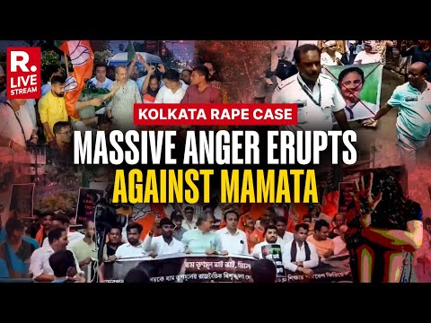 Kolkata Rape Case: Massive Protest Against, Mamata Over Brutal Gangrape LIVE