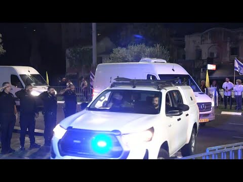 Bodies of Israeli hostages released from Gaza arrive at Tel Aviv forensic center | AFP