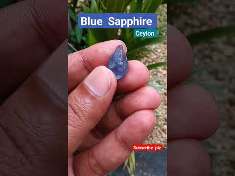 Blue  Sapphire Ceylon #srilankangemstones #ceylongems #ceylonsapphire #sapphire #gem #bluesapphire