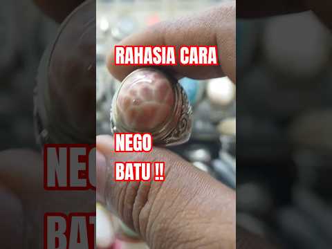 Rahasia hati broo... trik nawar nego batu hanoman tumpang #batuakik #gemstone