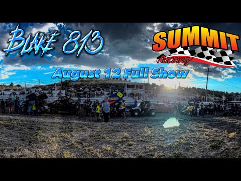 Summit Raceway Dirt Track Racing Full Show Aug 12, 2023 - dirt track racing video image