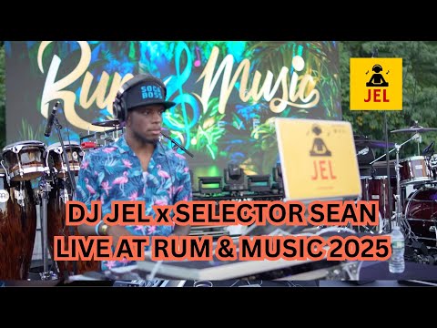 DJ JEL x Selector Sean LIVE @ Rum & Music | Labor Day Brooklyn 2025 | Soca Fete Experience