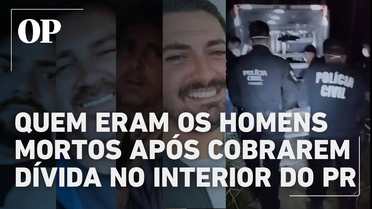 Quem eram os quatro homens encontrados mortos após cobrarem dívida no interior do PR