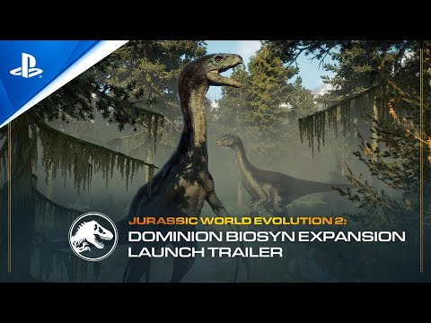 Jurassic World Evolution 2: Dominion Biosyn Expansion - Launch Trailer | PS5 & PS4 Games