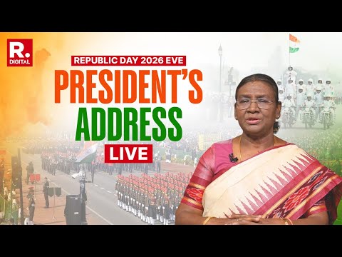 President Droupadi Murmu Addresses Nation Tonight | Republic Day 2026 LIVE