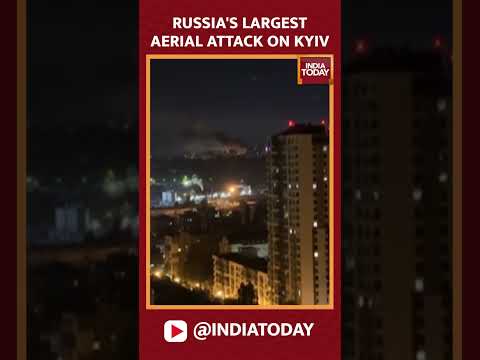 Russia’s Largest Aerial Attack On Kyiv: 23 Injured, 550 Drones & Missiles Devastate Capital