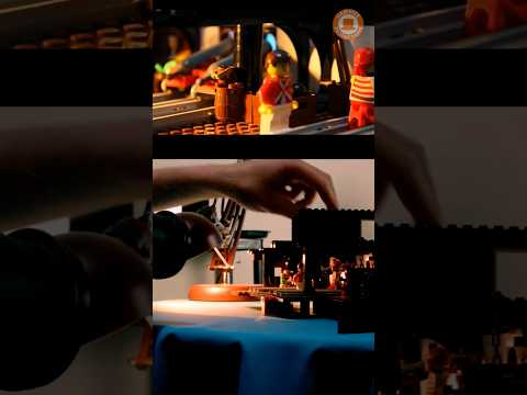 In the belly of the Black Seas Barracuda ⛵ #lego #stopmotion #animation #shorts #thebarracudaheist