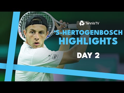 Griekspoor Battles Kecmanovic; Raonic, Bergs & More Feature | 'S-Hertogenbosch 2024 Day 2 Highlights