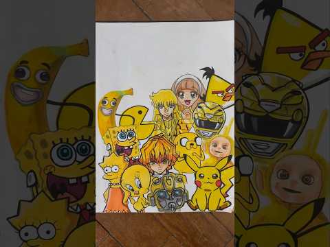 Personagens amarelos