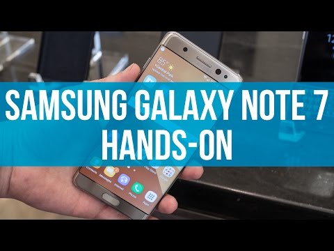 Samsung Galaxy Note 7 Hands-on - UCwPRdjbrlqTjWOl7ig9JLHg